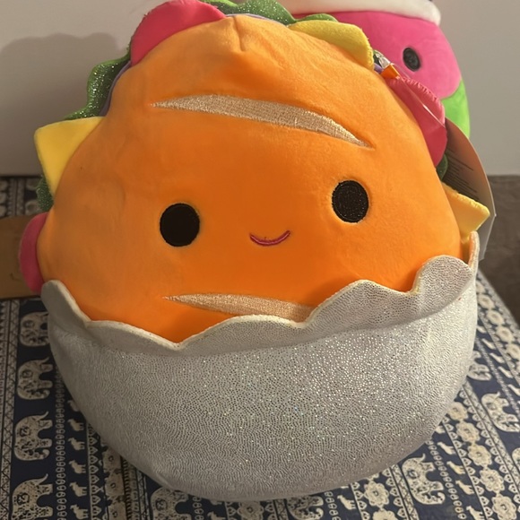 Squishmallows | Neon Food Bundle | Iker & Silver | First To Market - Picture 3 of 6